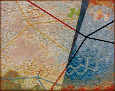 Valon jälkikuva - Maisema (Composition, Afterimage, Ra tekijältä Wladyslaw Strzeminski