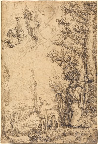 Joakimille annettu ilmoitus tekijältä Wolf Huber