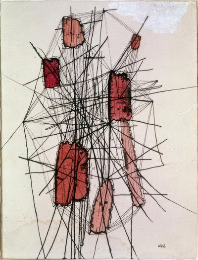 Rakenne ja seitsemän punaista pistettä tekijältä Wols