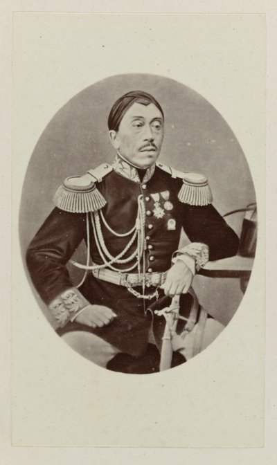 Van Mangkoe Negoro IV:n muotokuva tekijältä Woodbury and Page