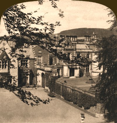 Abbotsford, Sir Walter Scottin koti, Skotlanti, 1896. tekijältä Works and Sun Sculpture Studios