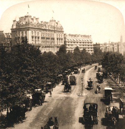 Cecil and Savoy -hotellit, Lontoo, 1896. tekijältä Works and Sun Sculpture Studios