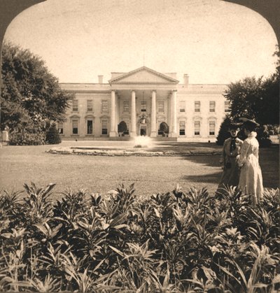 Valkoinen talo, Washington D.C, 1908. tekijältä Works and Sun Sculpture Studios