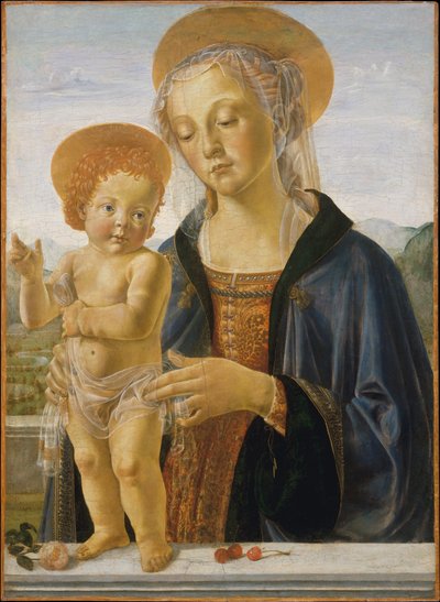 Madonna ja lapsi tekijältä Workshop of Andrea Verrocchio