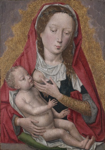 Neitsyt ja lapsi tekijältä Workshop of Hans Memling