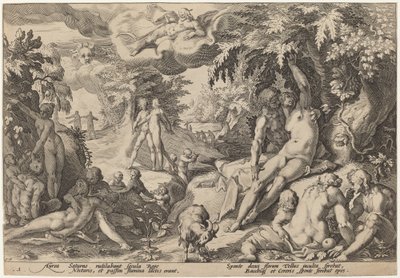 Kultainen ikä tekijältä Workshop of Hendrick Goltzius, after Hendrick Goltzius
