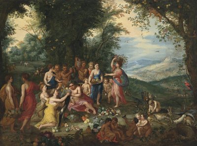 Allegoria syksystä. tekijältä Workshop of Jan Brueghel the Elder