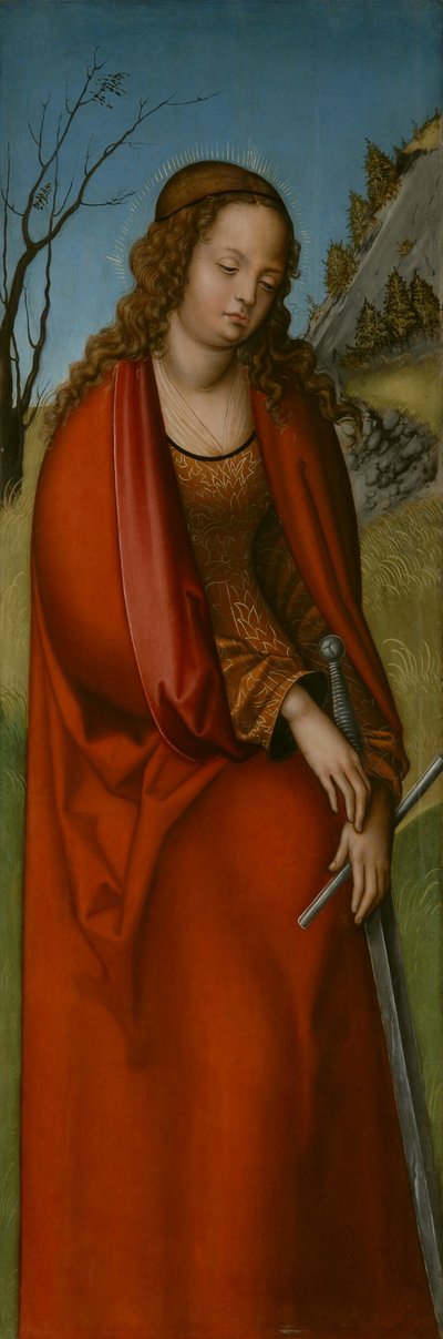 Saksa: Hl. Katharina St Catherine tekijältä workshop of Lucas Cranach the Elder