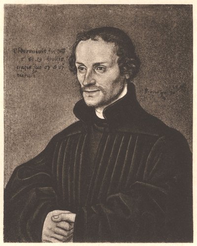 Philipp Melanchthon (1497-1560) tekijältä workshop of Lucas Cranach the Elder