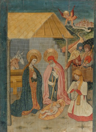 Syntymä tekijältä Workshop of Pedro García de Benavarre