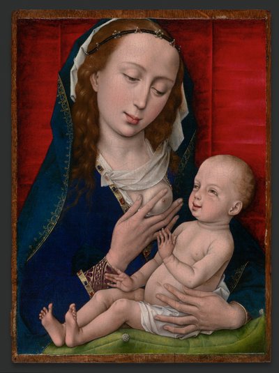 Neitsyt ja lapsi tekijältä Workshop of Rogier van der Weyden