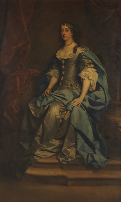 Barbara Villiers 1640-1709, Clevelandin herttuatar. tekijältä Workshop of Sir Peter Lely
