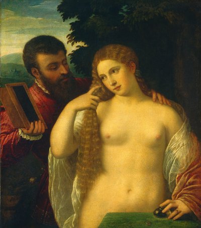 Rakkauden allegoria tekijältä Workshop of Titian