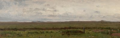Matkustajien haudat, Fort Kearny, Nebraska tekijältä Worthington Whittredge