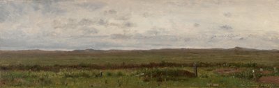 Matkustajien haudat, Fort Kearny, Nebraska, 1866. tekijältä Worthington Whittredge