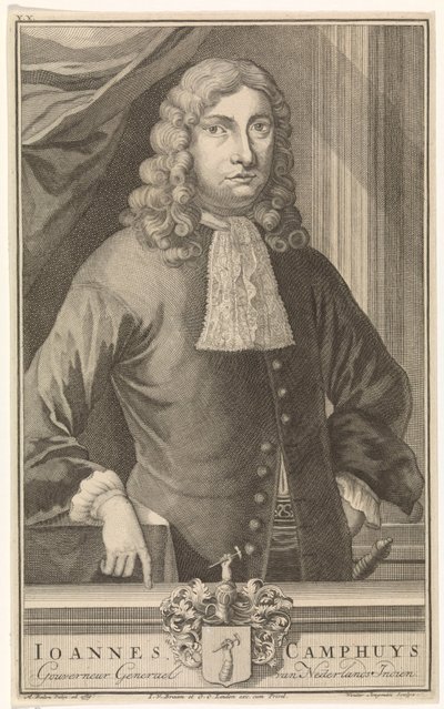 Hollannin Itä-Intian kenraalikuvernöörin Johannes Camphuysin muotokuva tekijältä Wouter Jongman