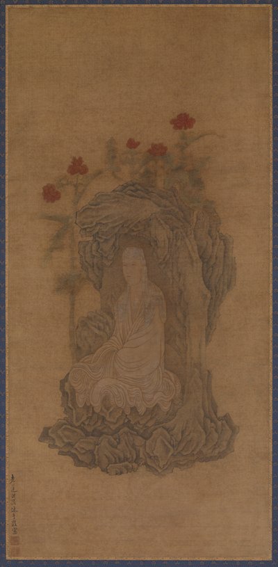 Valkoinen viittainen Guanyin tekijältä Wu Bin
