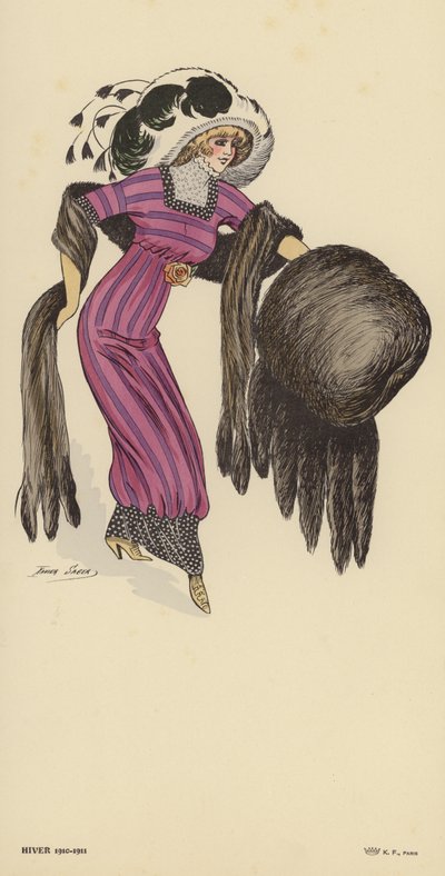 Talven 1910-1911 muotia tekijältä Xavier Sager