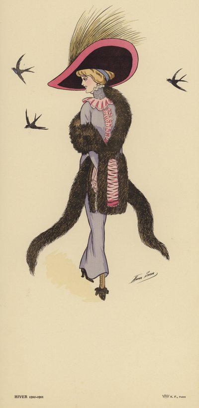 Talven 1910-1911 muotia tekijältä Xavier Sager
