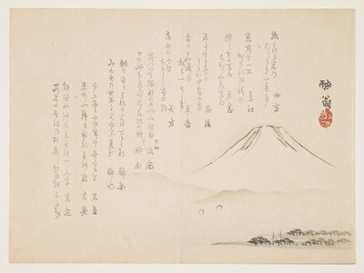 (Fuji-vuori), n. 1861-1863 tekijältä Yabu Chosui