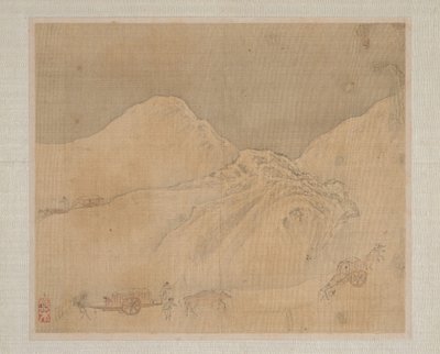 Maisemat, vuodelta 1652. tekijältä Ye Xin