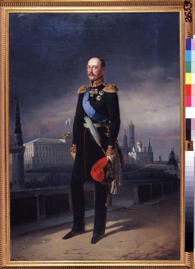 Keisari Nikolai I:n muotokuva tekijältä Yegor (d.1891) Bottman