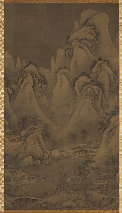 Talvimaisema tekijältä Yeoseol (Korean)