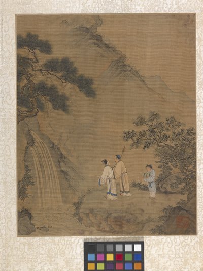 Albumi Garden Scene (muste paperille) tekijältä Ying Qiu