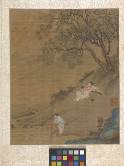 Albumi Garden Scene (muste paperille) tekijältä Ying Qiu