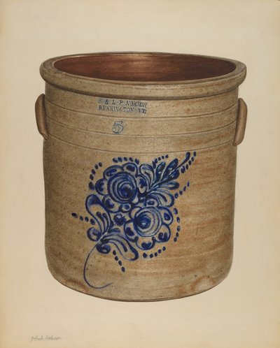 Crock, luultavasti 1938. tekijältä Yolande Delasser