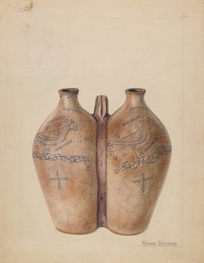 Gemel-pullo, c. 1936. tekijältä Yolande Delasser