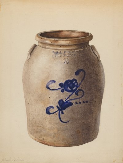 Jar, c. 1937. tekijältä Yolande Delasser