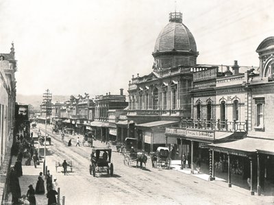 Rundle Street, Adelaide, Australia, 1895. tekijältä York and Son
