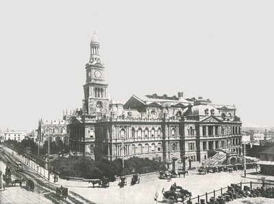 Uusi kaupungintalo, Sydney, Australia, 1895. tekijältä York and Son