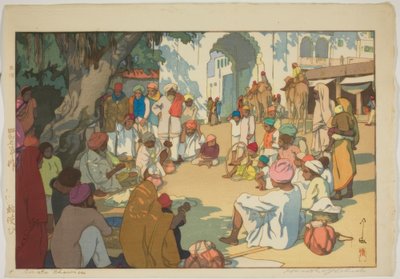 Snake Charmers (Hebizukai) tekijältä Yoshida Hiroshi