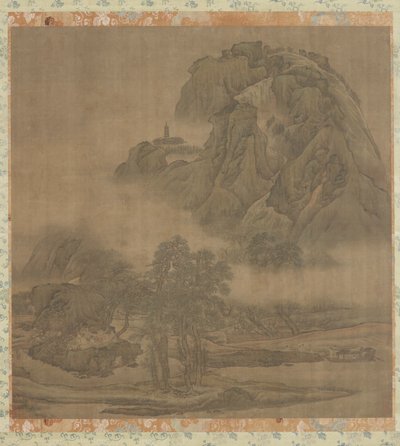 Piknik joen rannalla, Qing-dynastia, 1700-luku. tekijältä Yuan Jiang