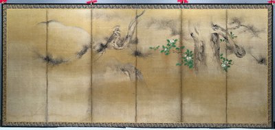 Talvi- ja kesäkukat, c. 1600. tekijältä Yusho Kaiho