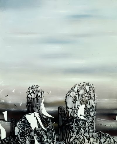 Uhkaava taivas tekijältä Yves Tanguy