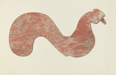 Puinen tuuliviiri, luultavasti 1939. tekijältä Zabelle Missirian