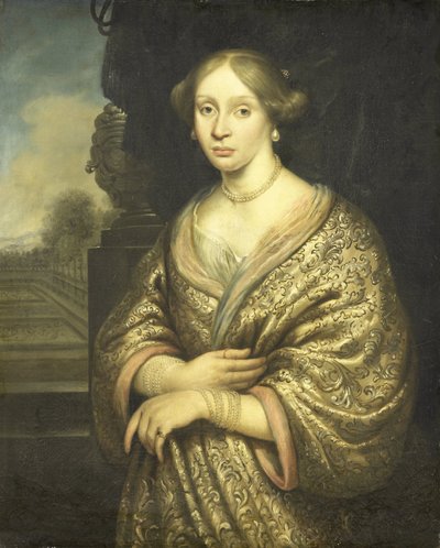 Muotokuva Petronella van der Burchtista (1657-1682) tekijältä Zacharias Blijhooft