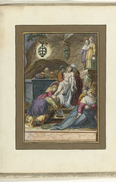 Hautaus Passion of Christ (sarjan nimi) tekijältä Zacharias Dolendo