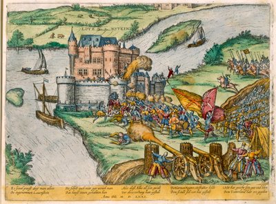 Louvainin piiritys ja Harman Reuterin sankarillisuus espanjalaisia joukkoja vastaan, 1571 tekijältä Zacharias Dolendo
