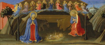 Syntymä, n. 1433-34. tekijältä Zanobi di Benedetto Strozzi