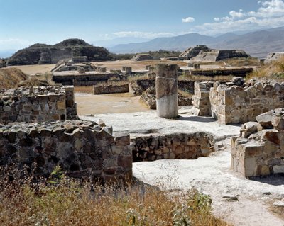 Pohjoinen temppeli (500 eKr.-850 jKr.) tekijältä Zapotec Zapotec
