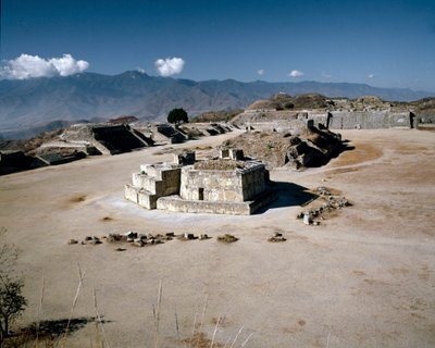 Näkymä eteläiselle alueelle tekijältä Zapotec Zapotec