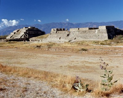 Näkymä pohjoiselle tasanteelle (500 eKr.-850 jKr.) tekijältä Zapotec Zapotec