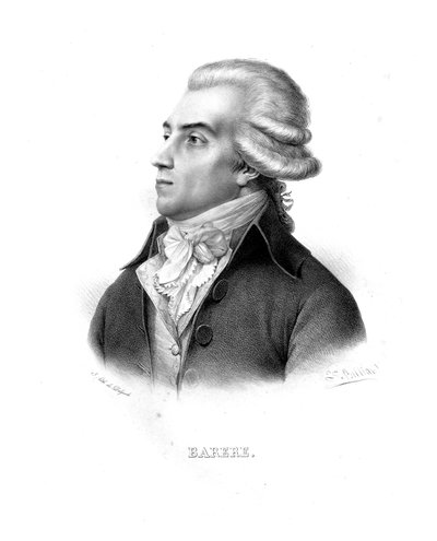 Bertrand Barere, 1820-luku tekijältä Zephirin Felix Jean Marius Belliard