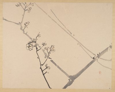 Maalaus tekijältä Zeshin Shibata