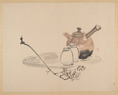 Maalaus tekijältä Zeshin Shibata