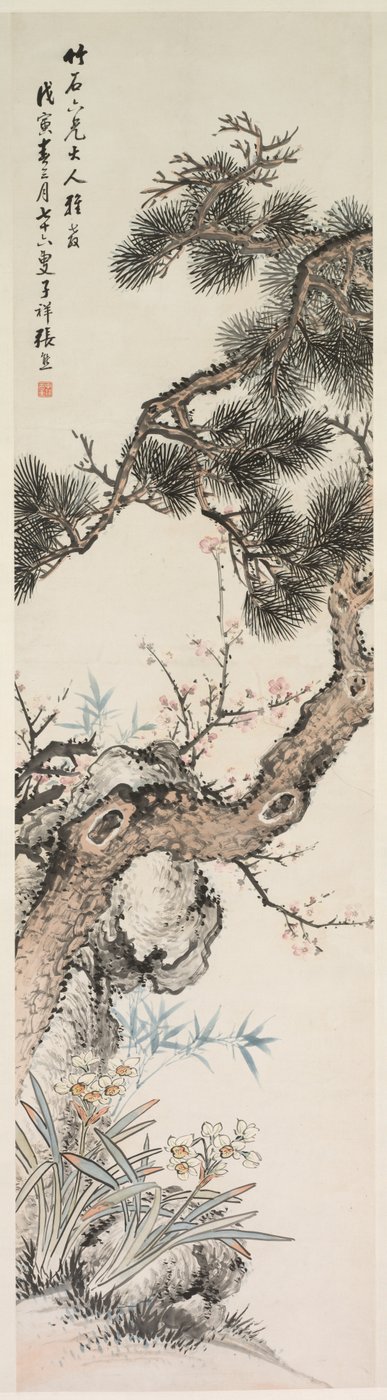 Kolme puhdasta, 1800-luku. tekijältä Zhang Xiong